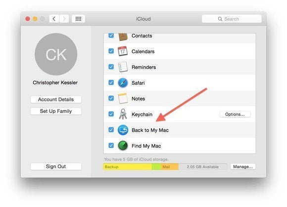 easiest way to remote connect mac to mac