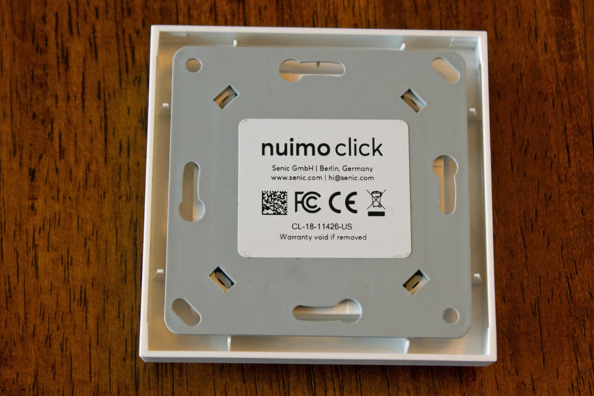 nuimo click backplate