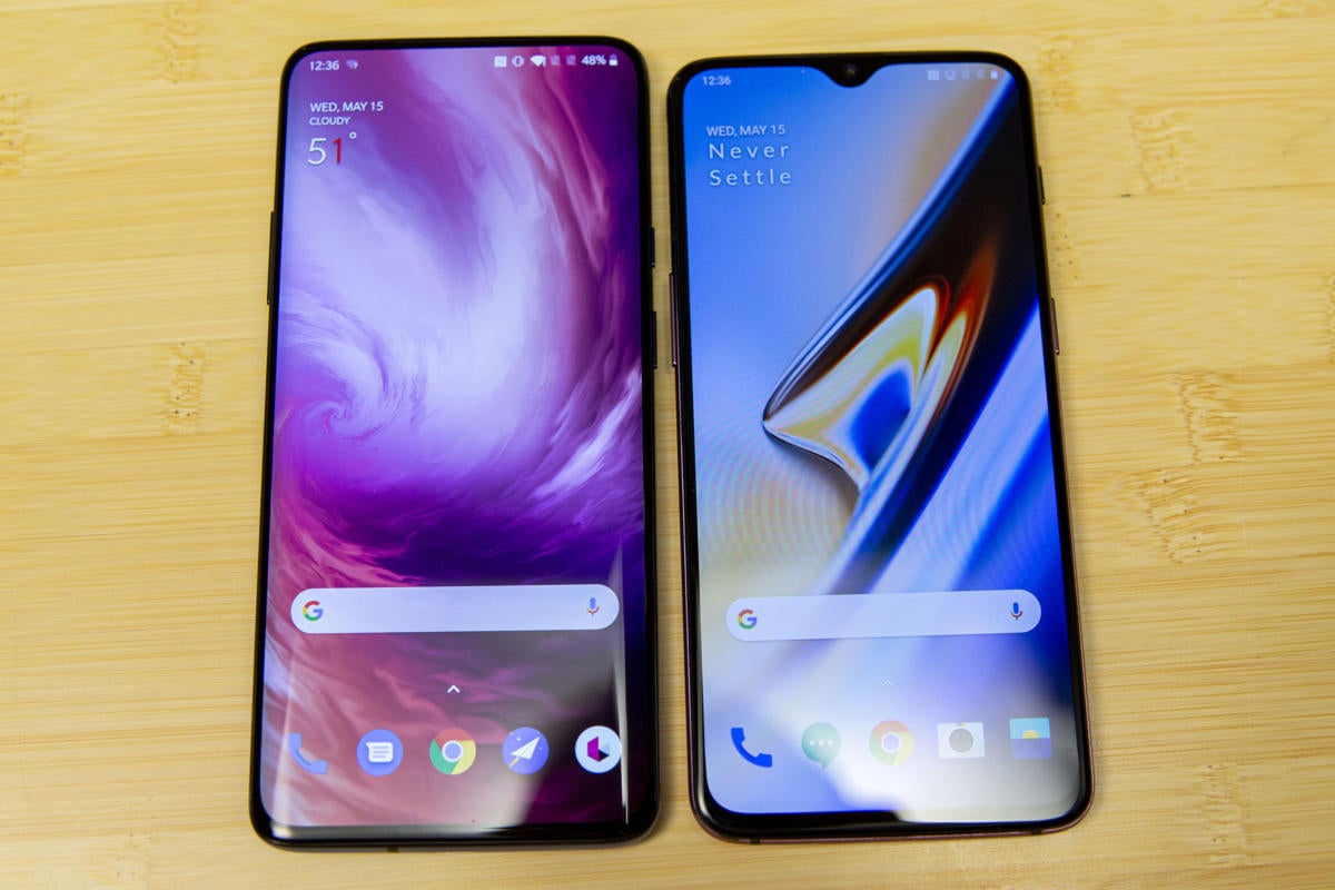 oneplus 7 pro 6t compare