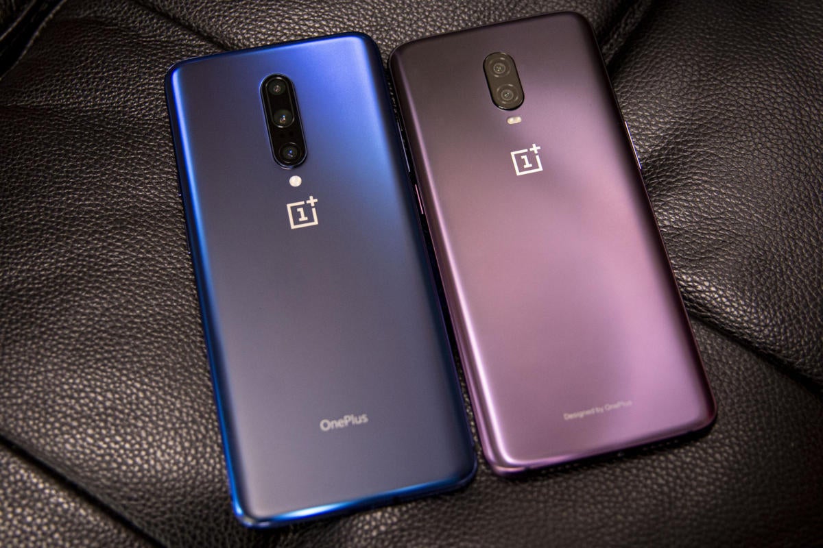 oneplus 7 pro blue purple