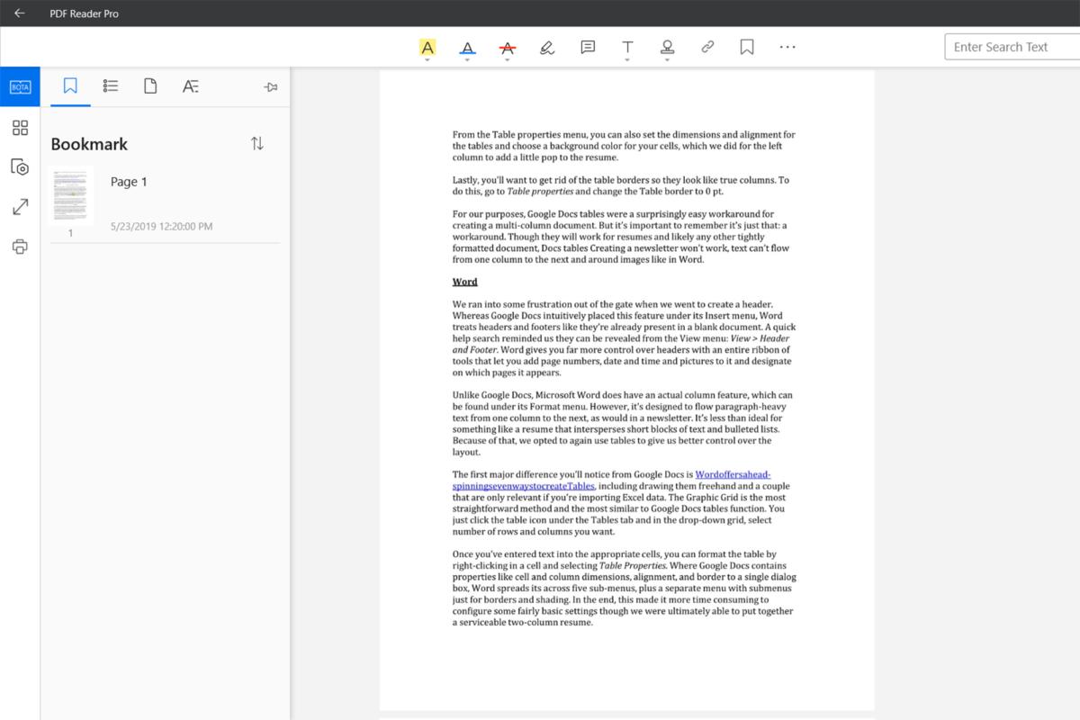 pdf reader pro apk mod