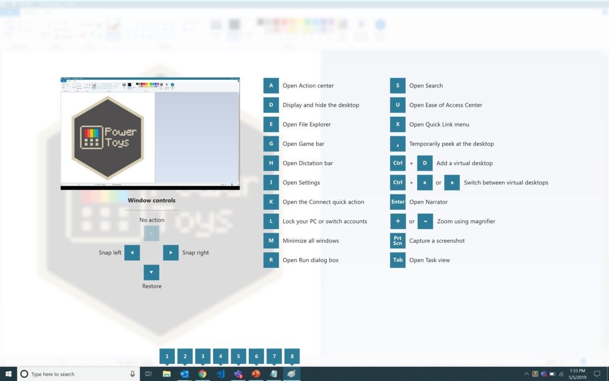 powertoys windows shortcuts