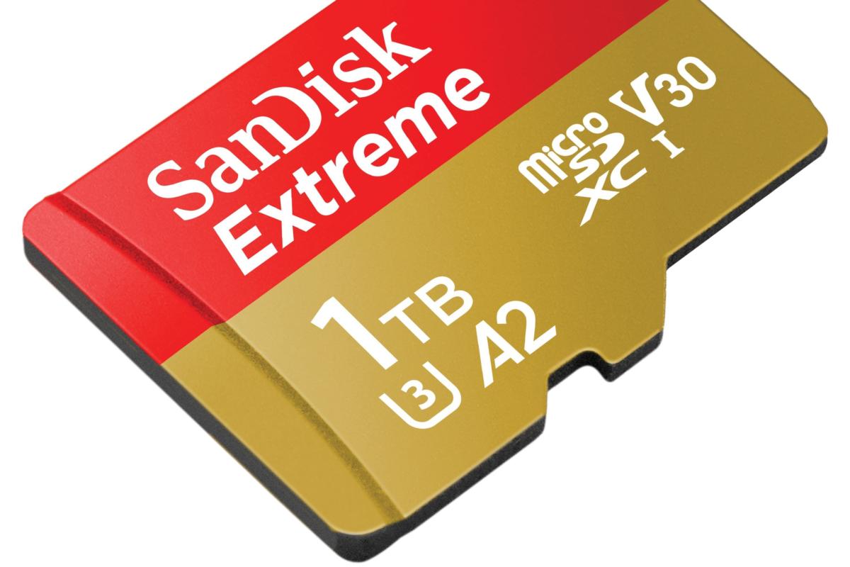 SanDisk 1TB Extreme microSDXC UHSI card review It's big
