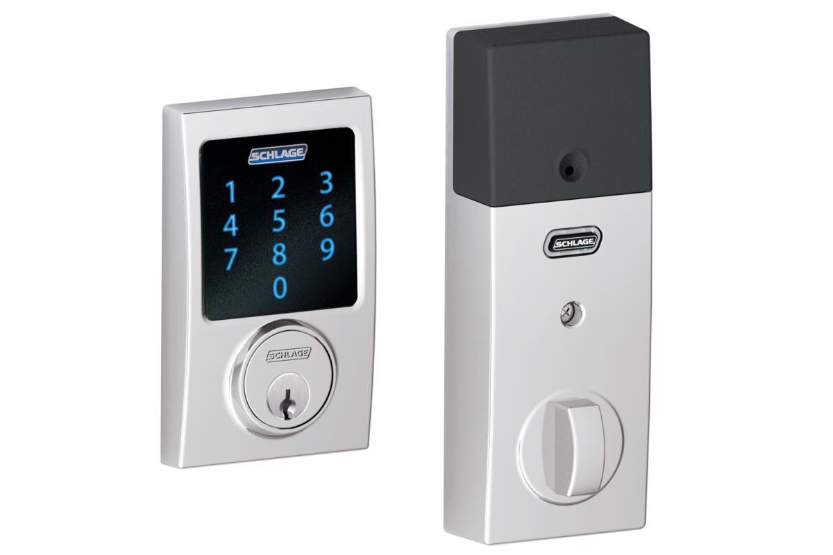 schlage connect century bright chrome