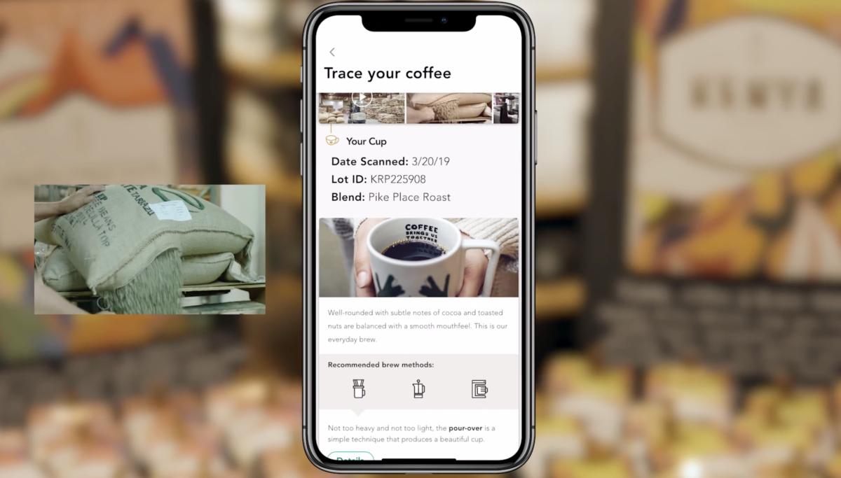 Starbucks mobile app