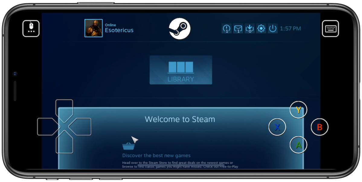 steam link on google tv