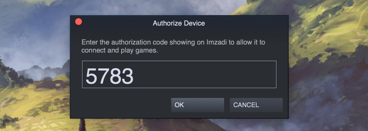 steam link pin number mac