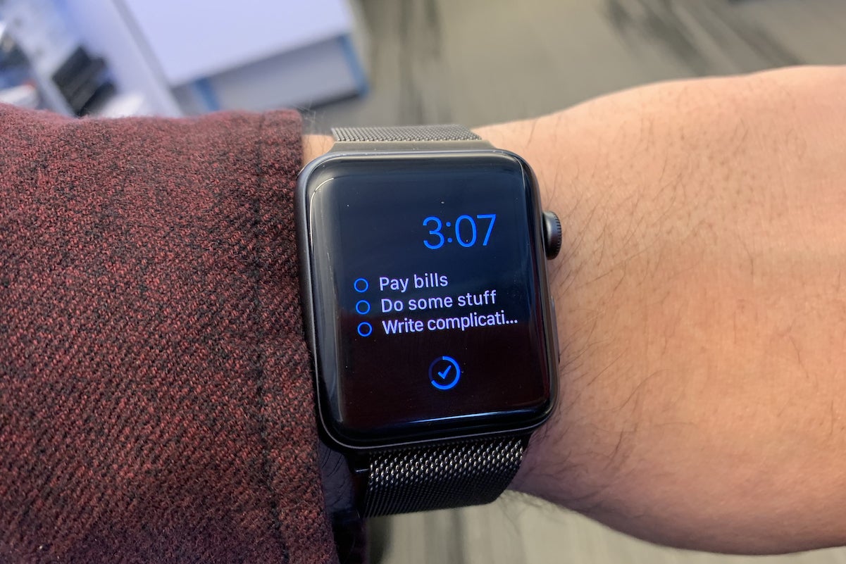 what are complications on apple watch