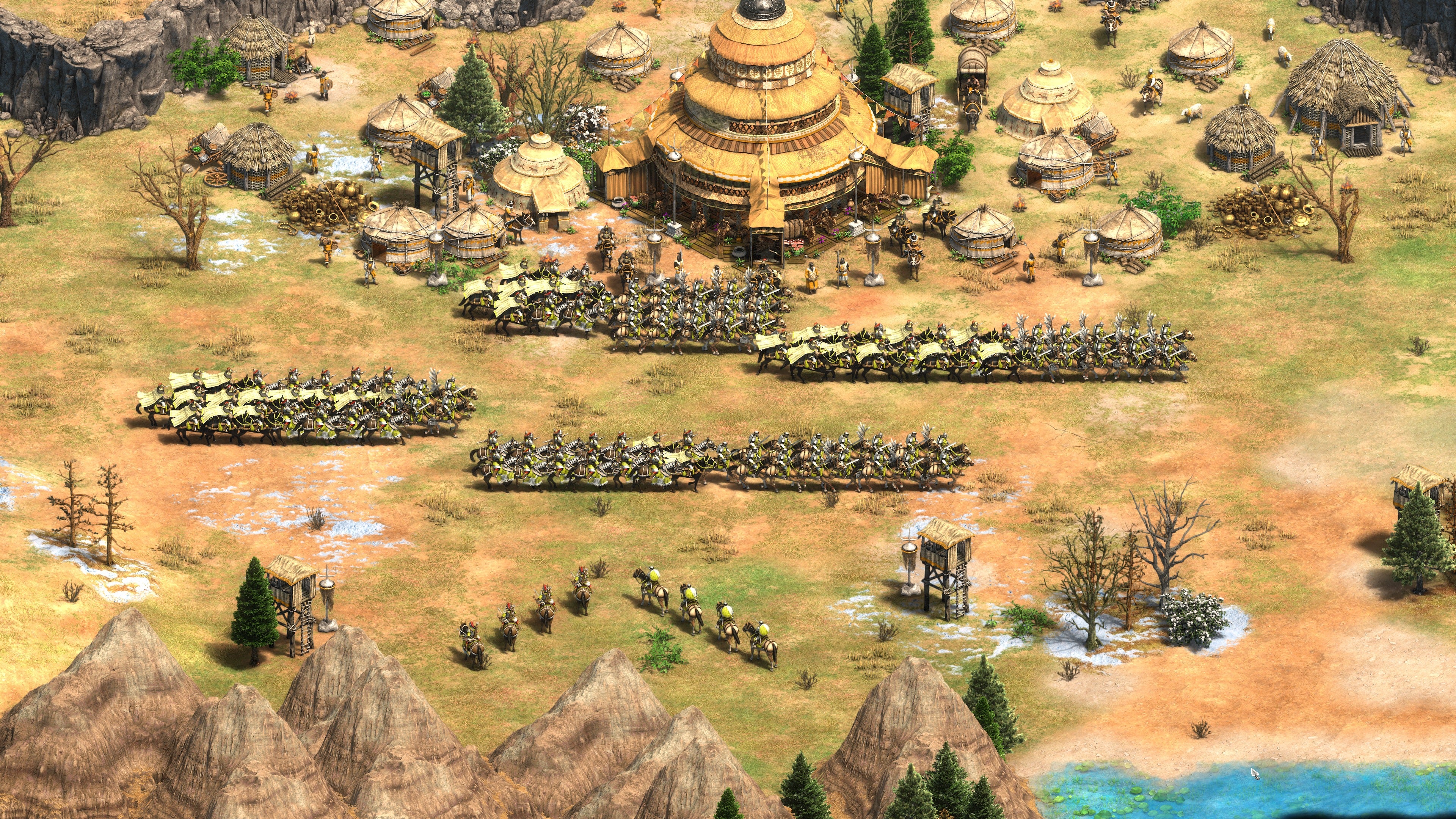 age of empires 2 starting build order