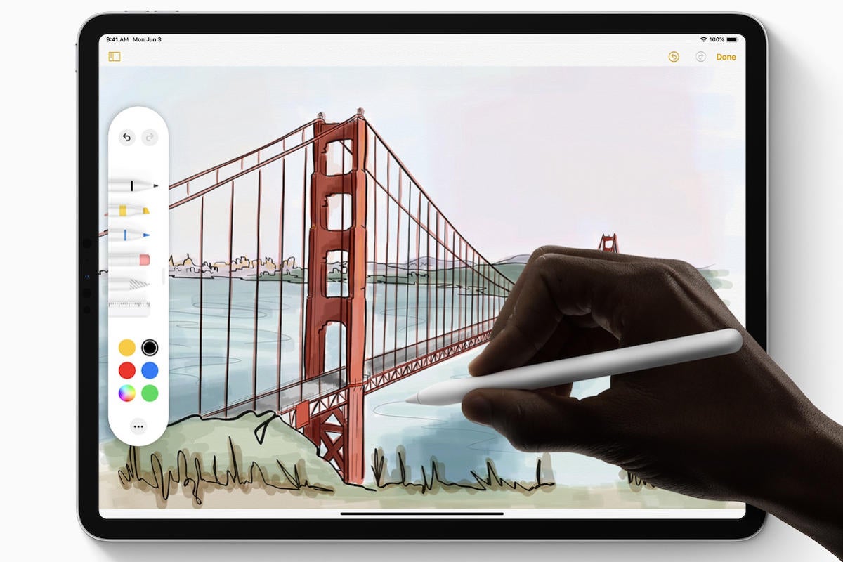 apple pencil ipados