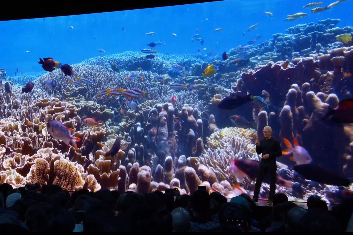 apple tv screensaver underwater