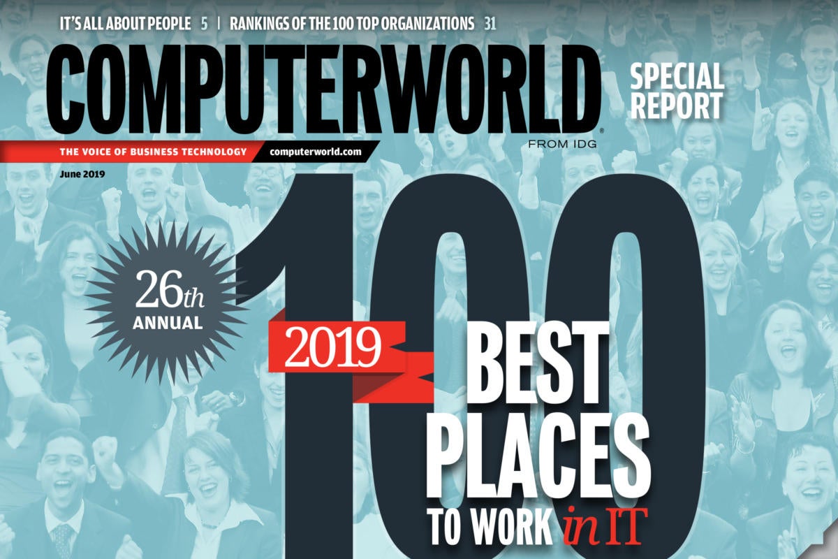 [CWBP19] Computerworld 100 Best Places to Work in IT 2019 > Cover