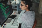 female developer programmer devops next generation it staff