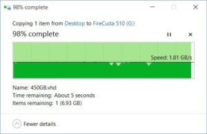 firecuda 510 slowdown c