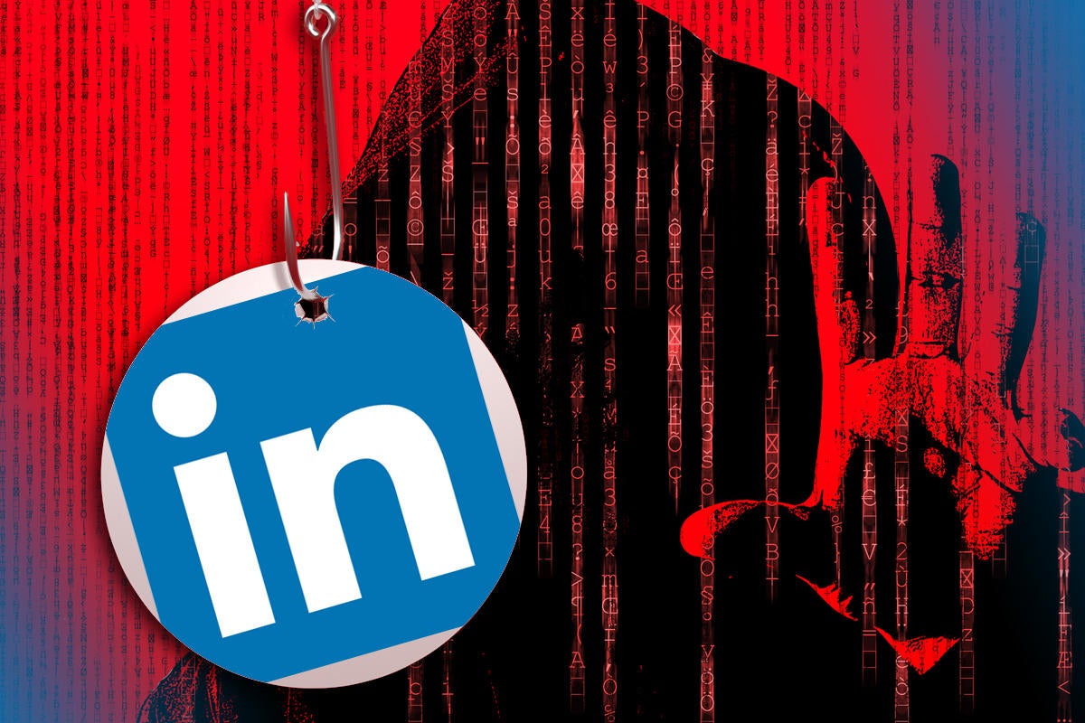 hacker linkedin scam romance scam on social media phishing heart