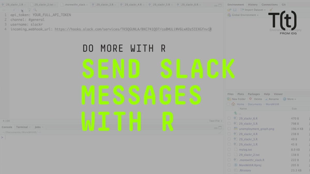 Image: How to send Slack messages with R