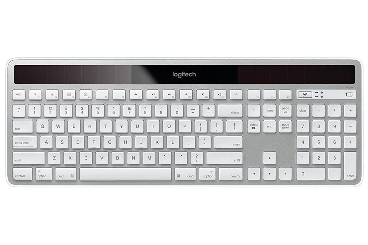 Клавиатура logitech k750 не работает