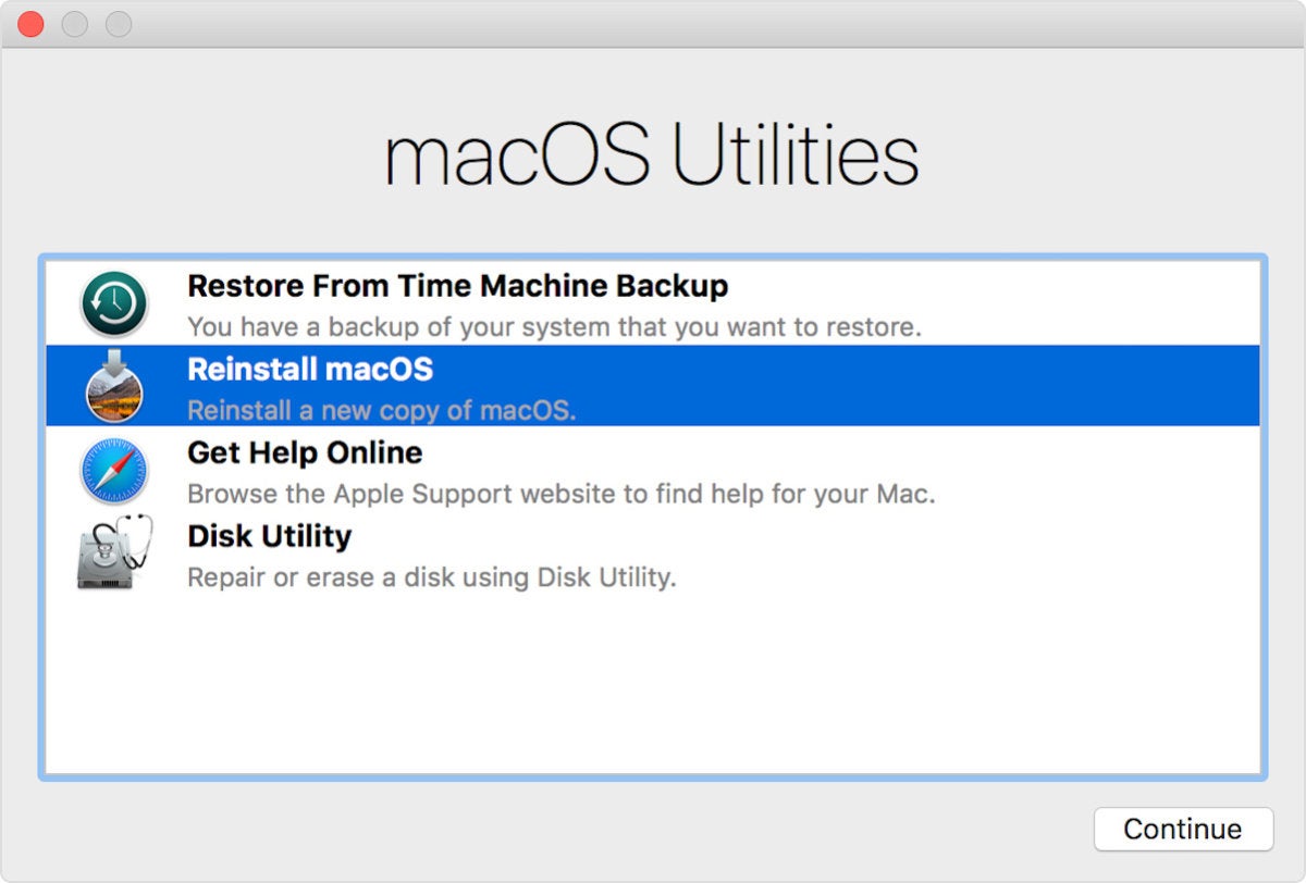 How to wipe and restore a mac