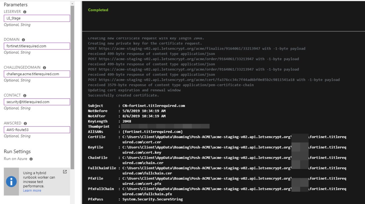 pearman lets azure 9