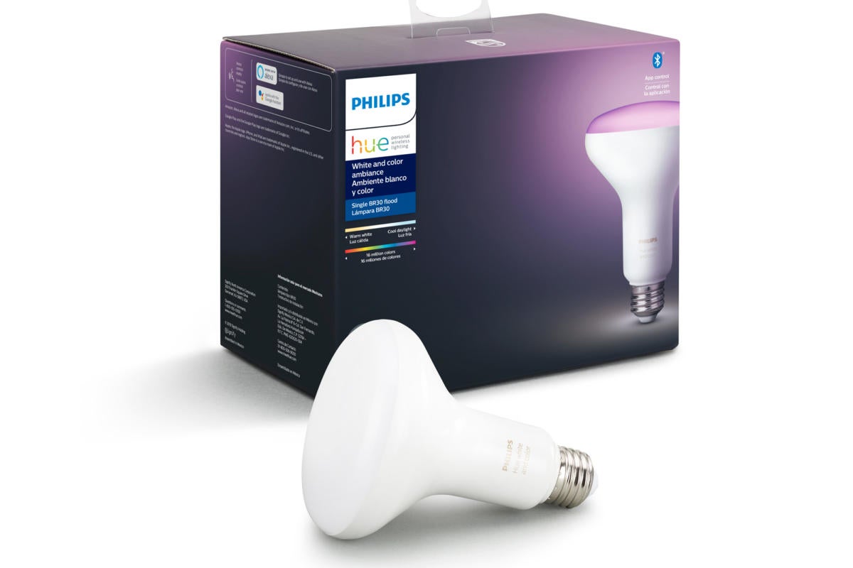 VG 2-Pack Philips Hue White E12 Bluetooth Smart LED Candle Bulb 548289 