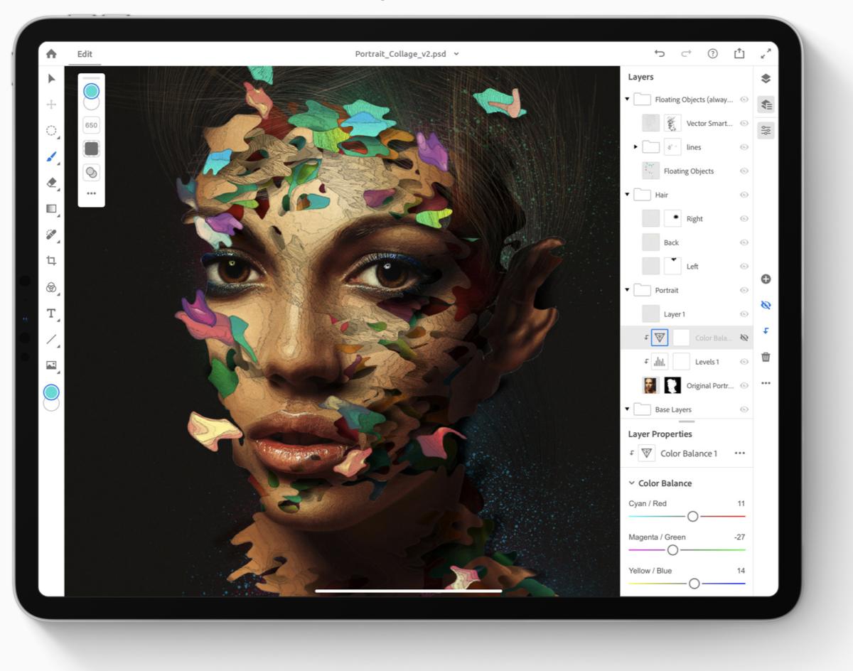 Adobe Photoshop Comes To Ipad Illustrator In Computerworld