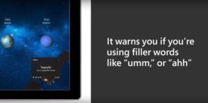 powerpoint presenter coach filler words