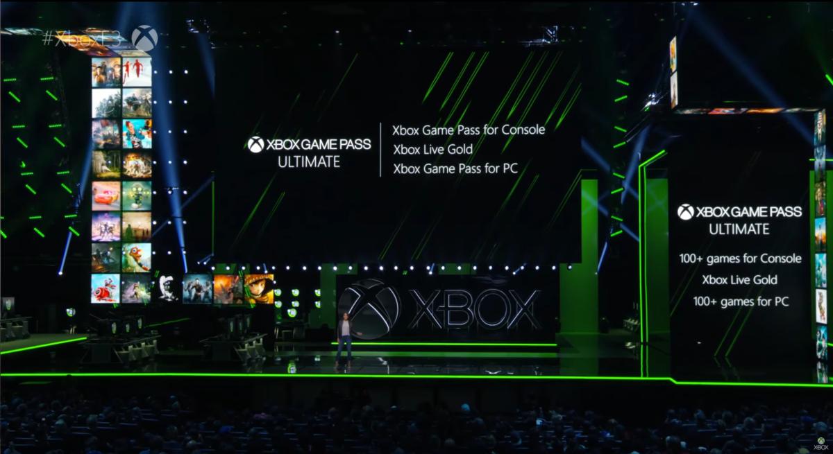 Xbox E3 2019 tisková konference Game Pass Ultimate 3