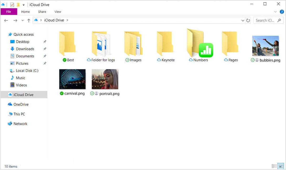 apple icloud not downloading photos windows 10