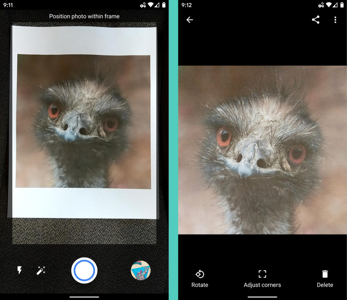 Aplicaciones de Google para Android: PhotoScan