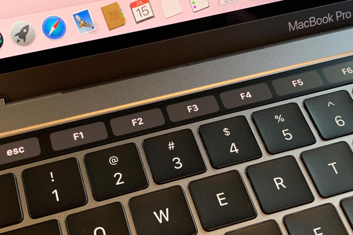 13in 2019 14ghz mbp fonction de barre tactile