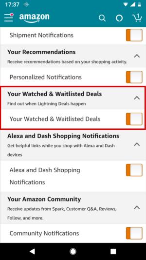 amazon deal alert app