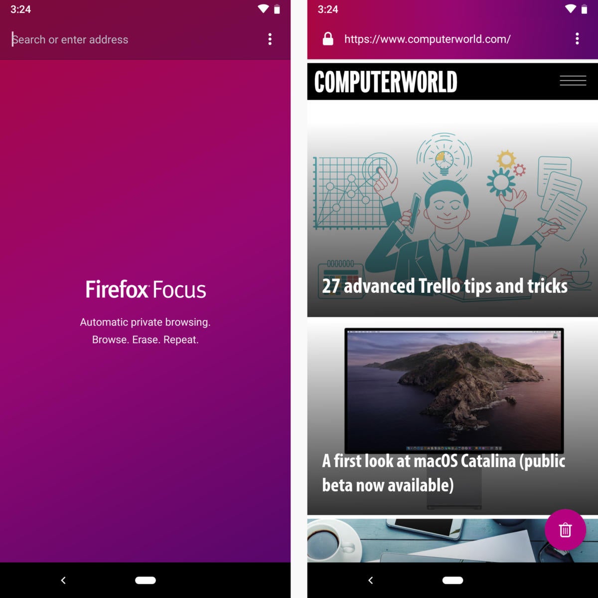 android privacy security apps firefox focus