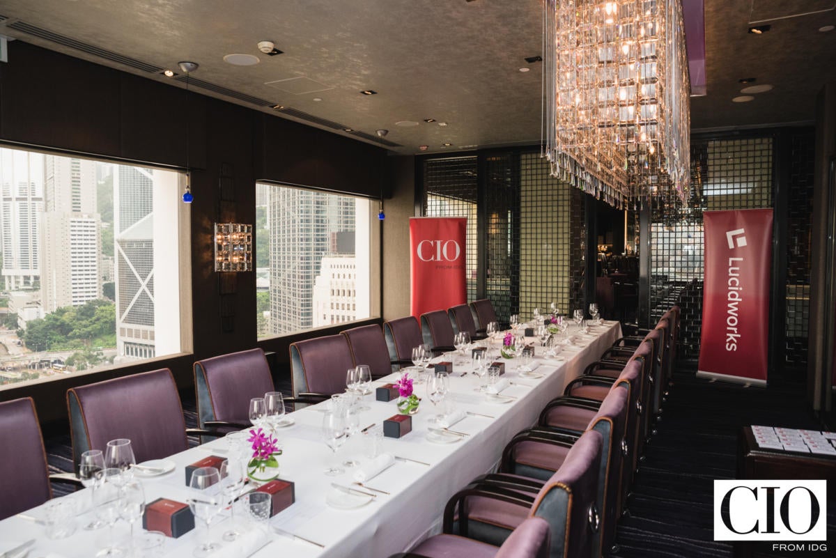 The Pierre Private Dining Room of the Mandarin Oriental in Hong Kong.