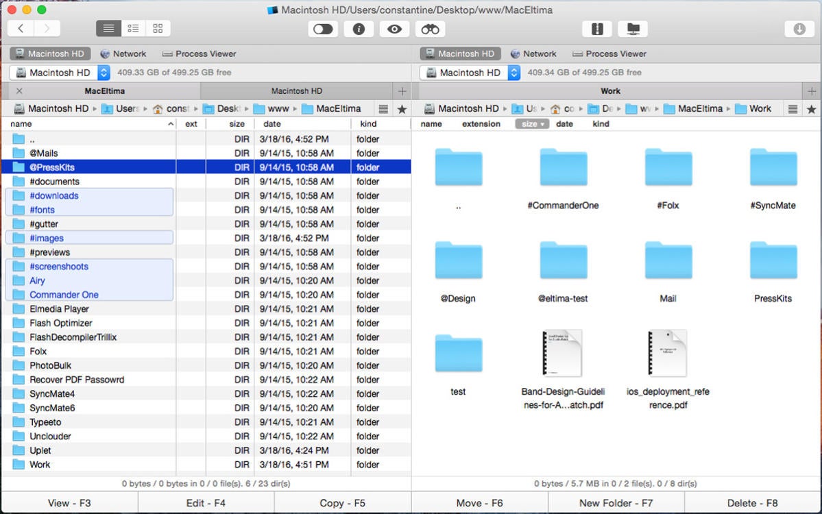 macbook pro file manager