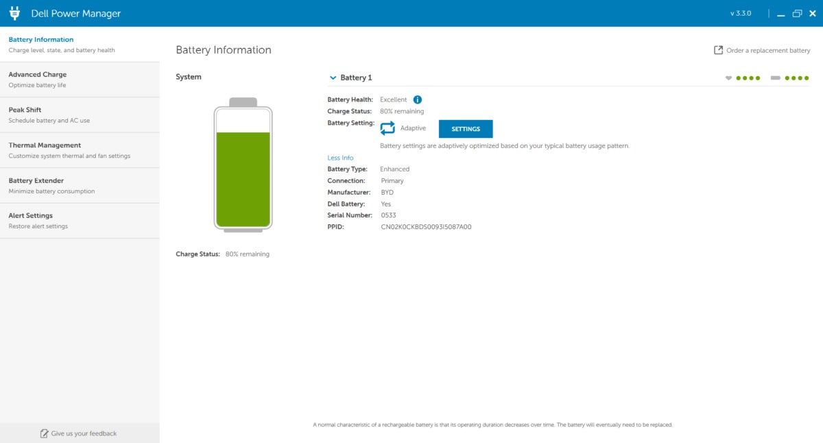 Как удалить dell power manager lite