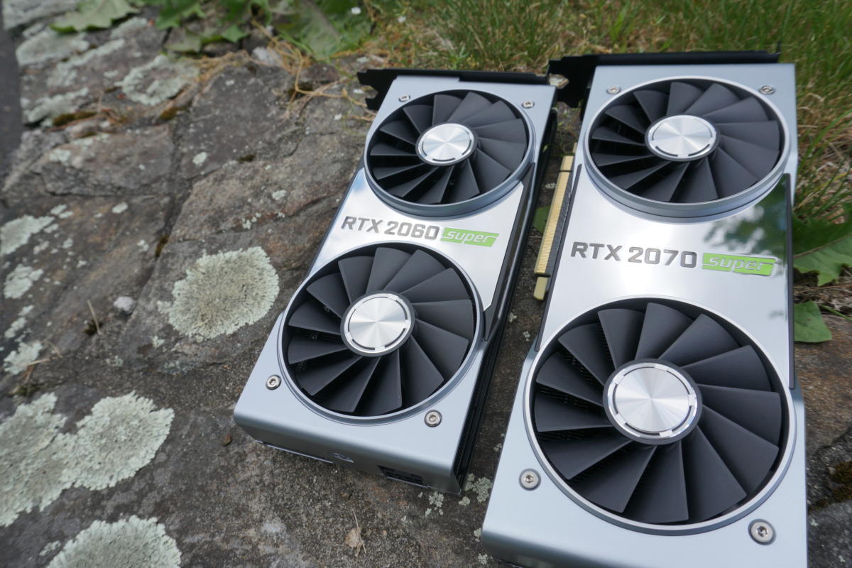 Сравнение видеокарт rtx 2060 super и rtx 2070 super