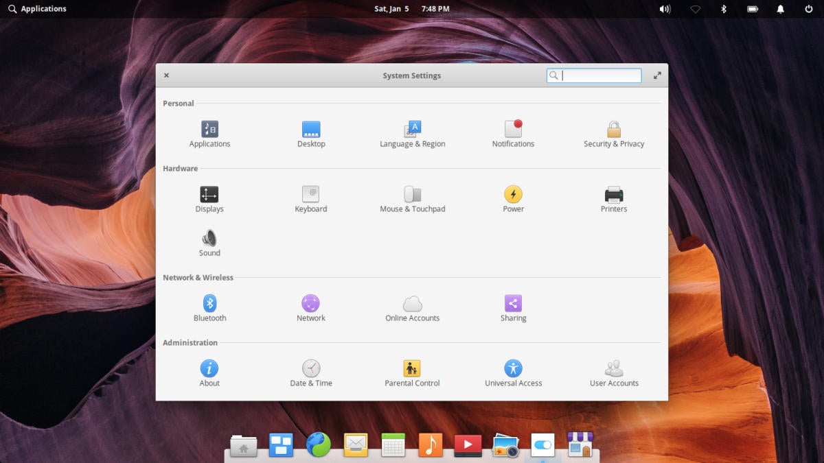 elementaryos 10 settings