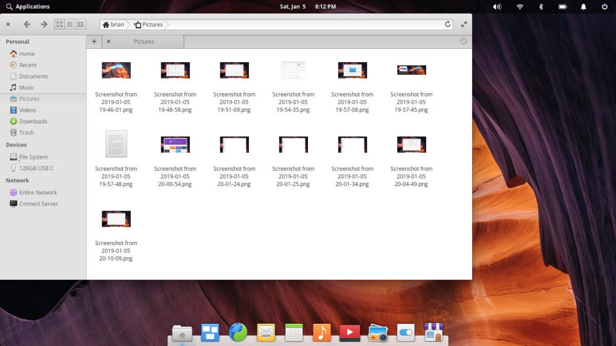 elementaryos 6 file manager