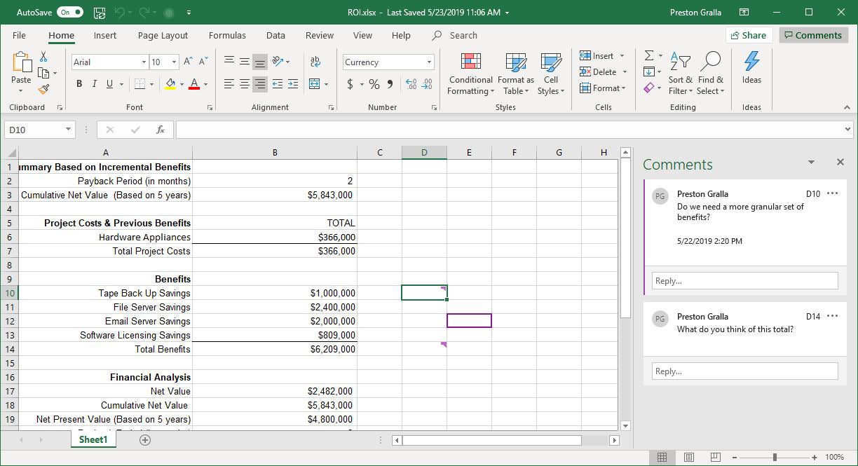 microsoft office 365 excel 2019 comprehensive