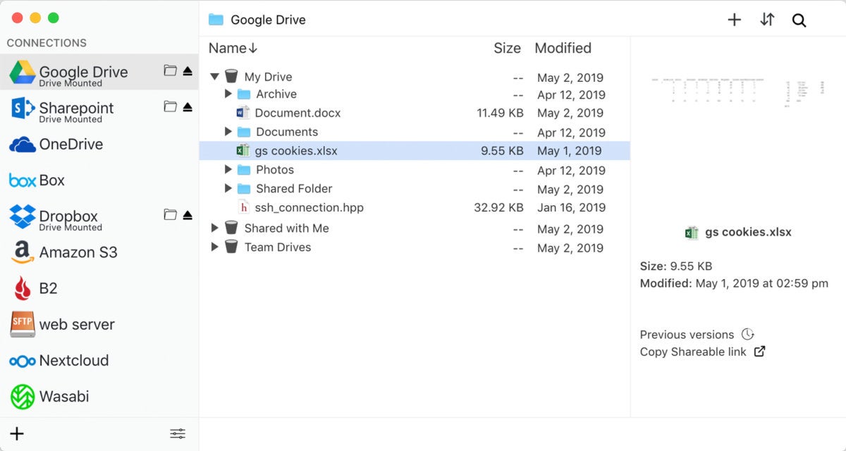 expandrive7 file browser