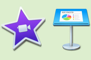 imovie keynote mac icons