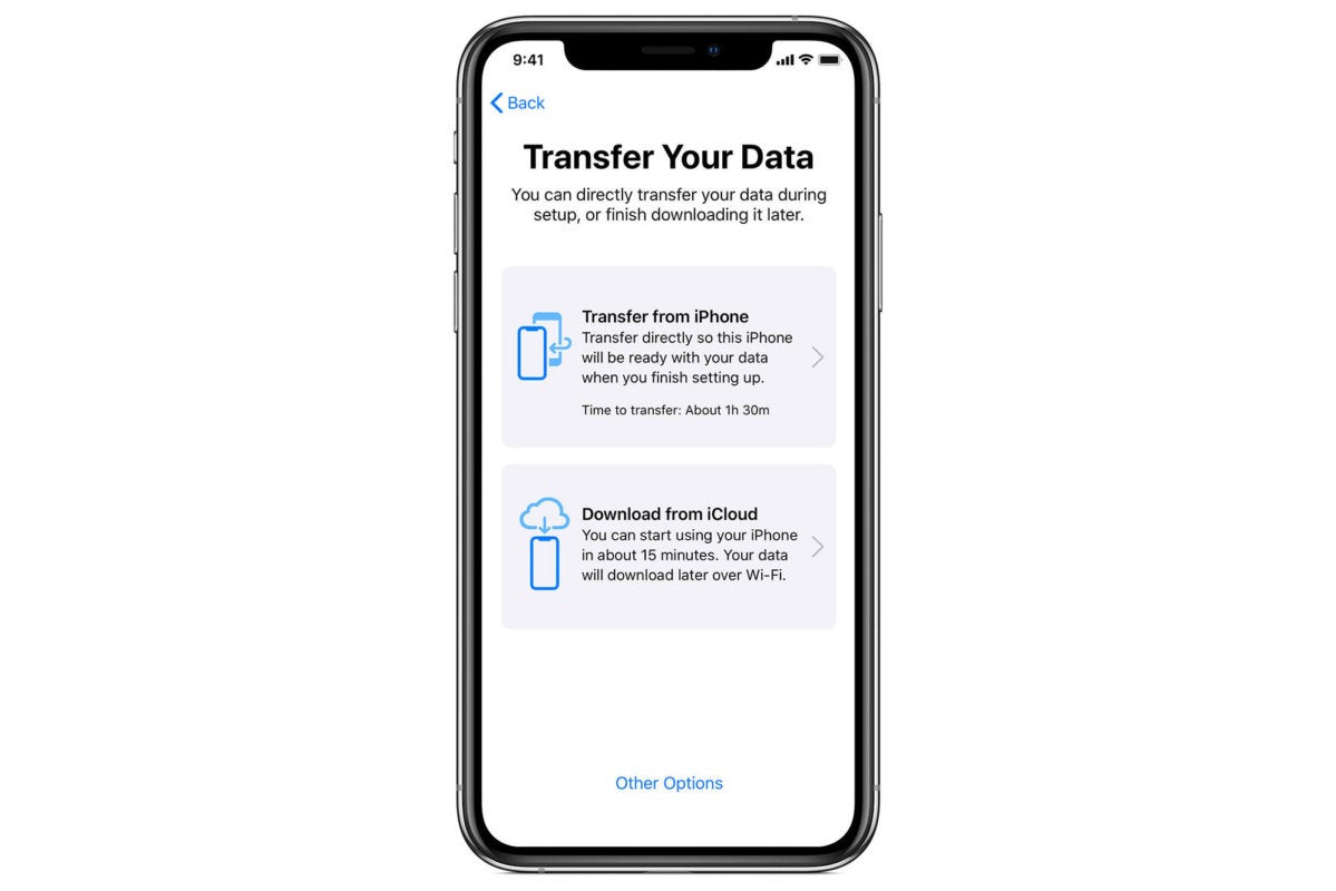 ios12 4 transfert