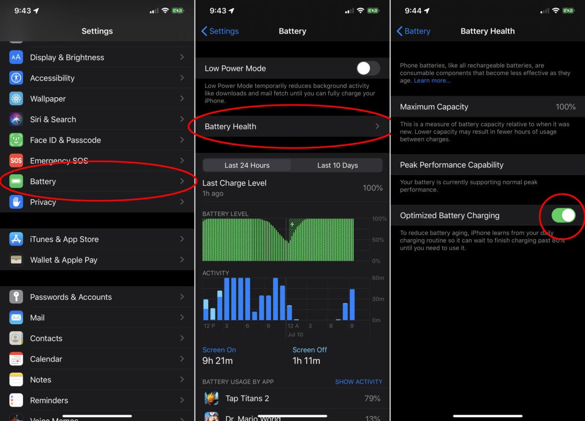 ios13 optimized battery