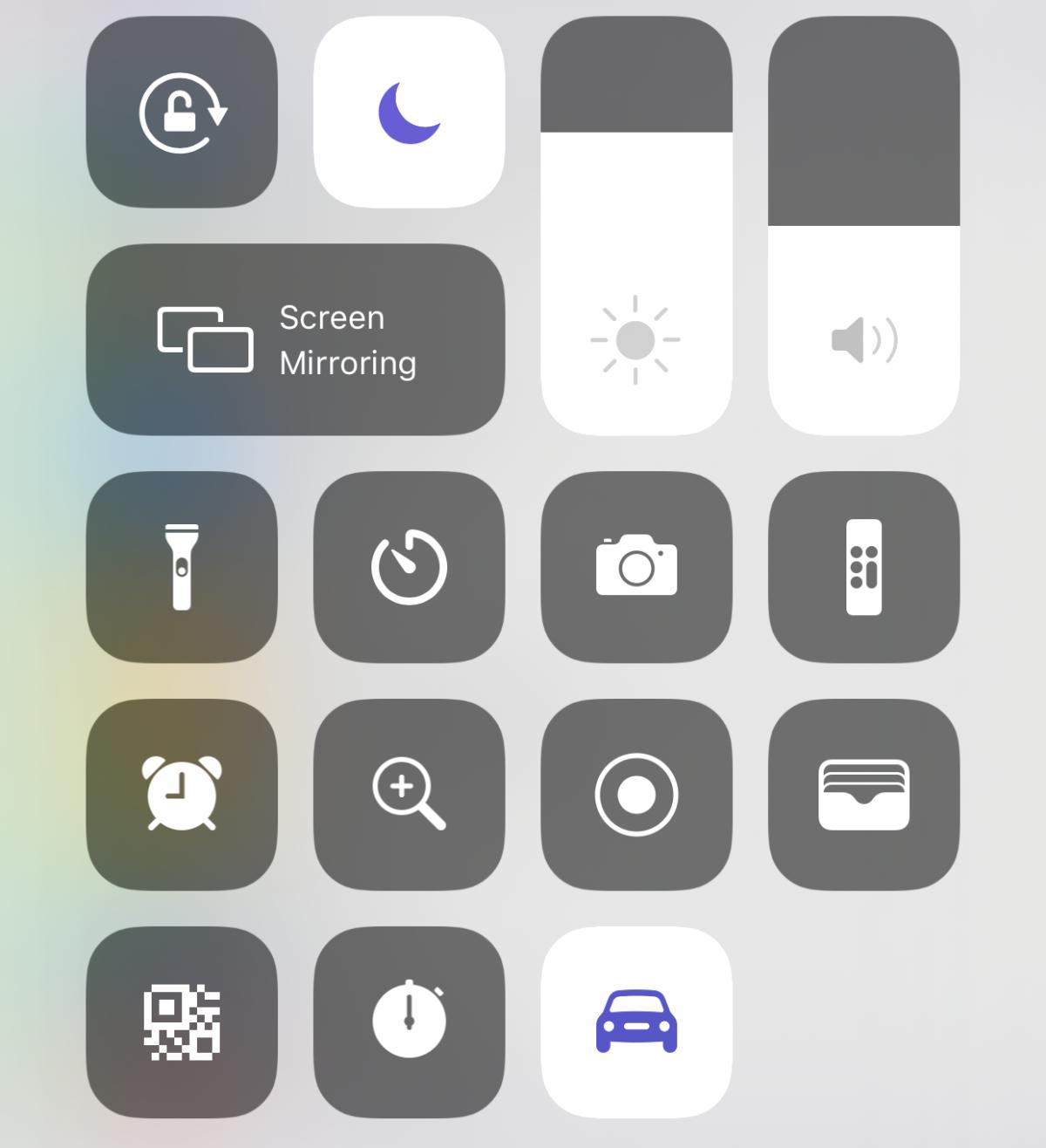 mac911 dnd while driving control center