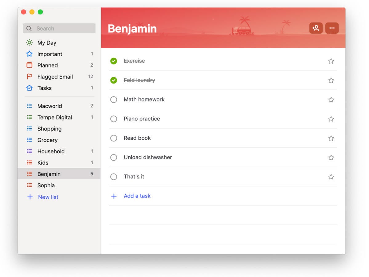 wunderlist for mac review