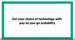 A New IT Consumption Model: Pay As You Go