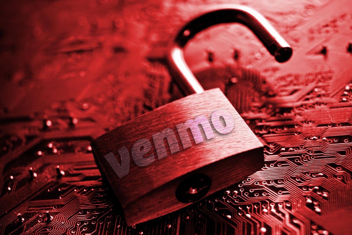 venmo data breach lock security breach circuit board by weerapatkiatdumrong getty