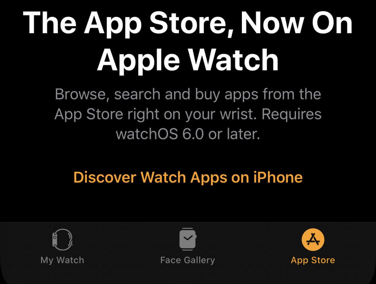 watch app store