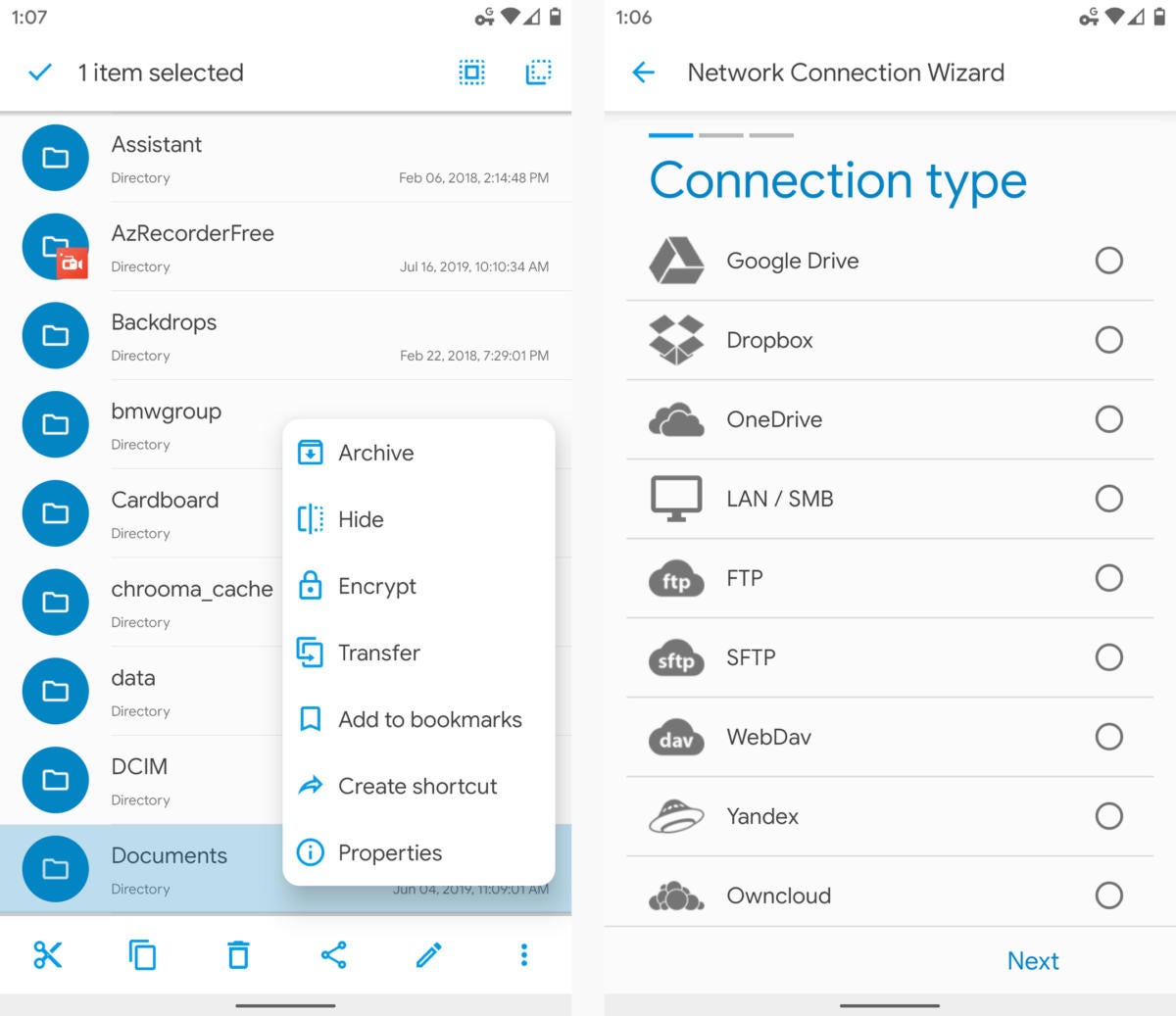 android file explorer windows