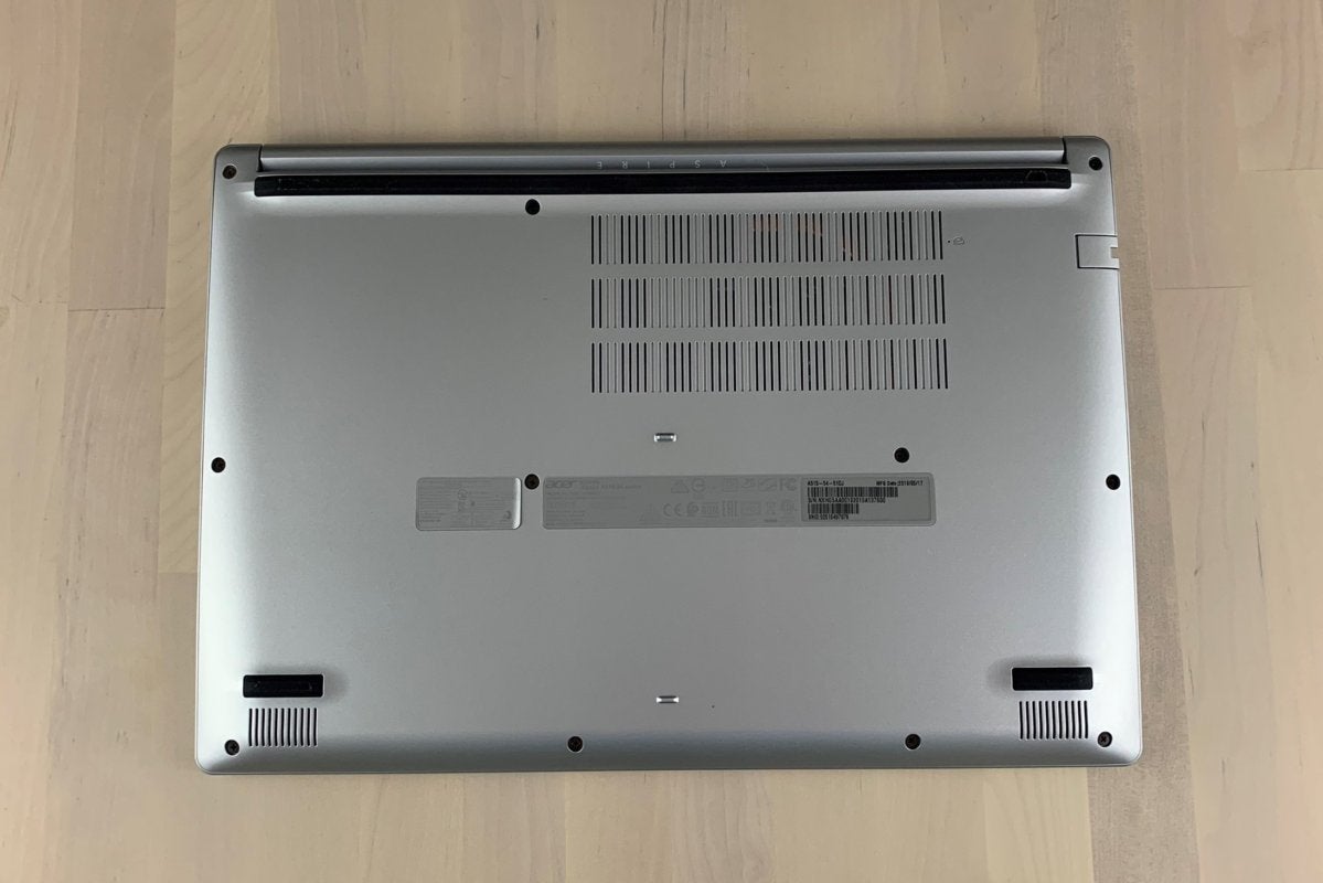 acer aspire 5 51dj bottom